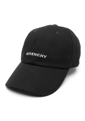 Givenchy logo-embroidered cap - Black