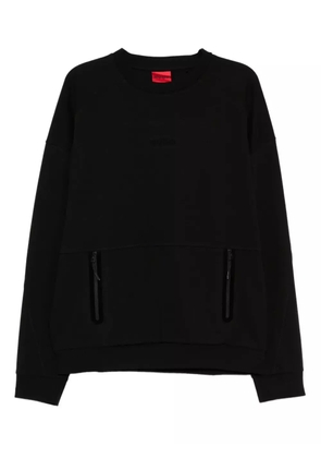 HUGO long-sleeved sweatshirt - Black