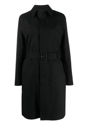 Saint Laurent belted car coat - Black