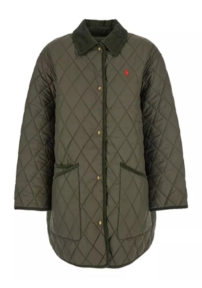 Polo Ralph Lauren quilted corduroy-collar jacket - Green