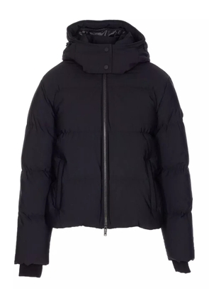 Moose Knuckles detachable-hood puffer jacket - Black