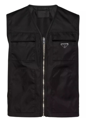 Prada Re-Nylon cargo vest - Black