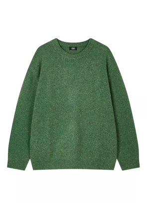 TOMBOY speckle-knit sweater - Green