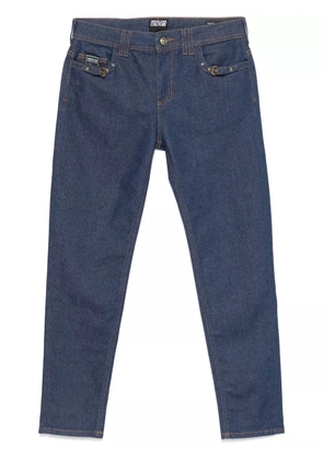 Versace Jeans Couture buckle-detail skinny jeans - Blue