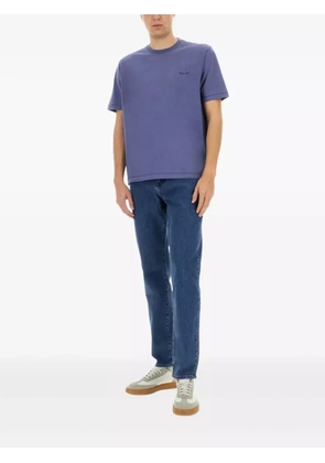 PS Paul Smith embroidered cotton t-shirt - Blue