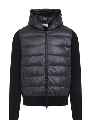 Moncler hooded quilted jacket - Black