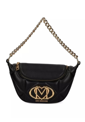 Love Moschino quilted shoulder bag - Black