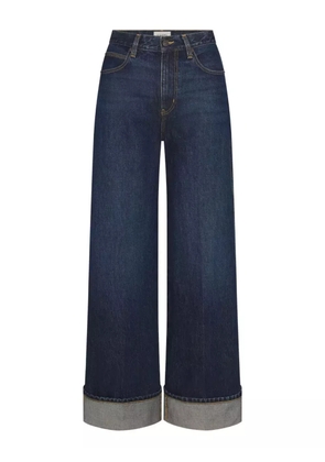 FRAME cuffed five-pocket jeans - Blue