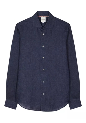Paul Smith long-sleeve linen shirt - Blue
