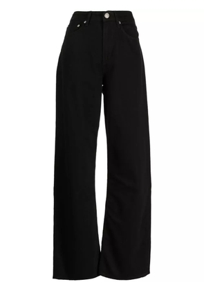 rag & bone Logan wide-leg trousers - Black