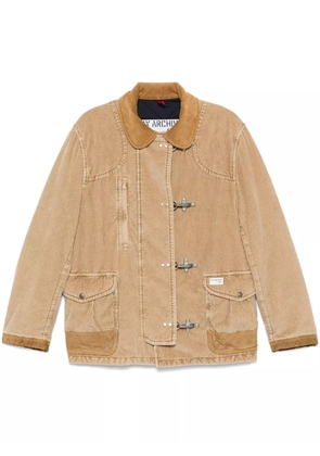 Fay 4 Ganci jacket - Brown