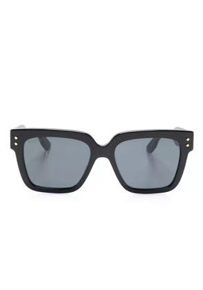 Gucci Eyewear rectangular -frame sunglasses - Black