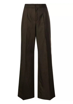 Jean Paul Gaultier The Thong striped trousers - Brown