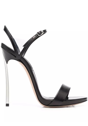 Casadei open-toe heeled sandals - Black