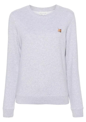 Maison Kitsuné Fox Head cotton sweatshirt - Grey