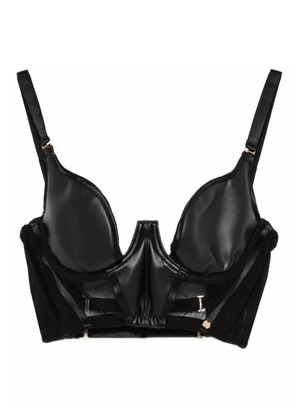 Something Wicked Mia balconette wired bra - Black