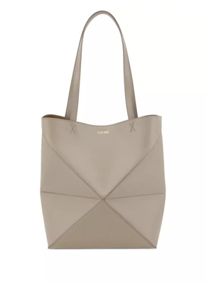 LOEWE medium Puzzle Fold tote bag - Neutrals