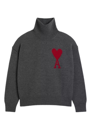 AMI Paris Ami de Coeur sweater - Grey