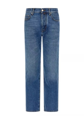 Jacob Cohën Edo logo-patch jeans - Blue
