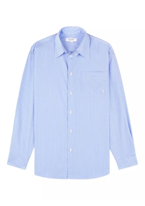 Sporty & Rich striped long-sleeve shirt - Blue
