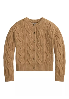 Polo Ralph Lauren cable-knit cardigan - Brown