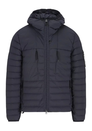 Stone Island hooded seamless down jacket - Black