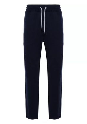 Brunello Cucinelli drawstring track pants - Blue
