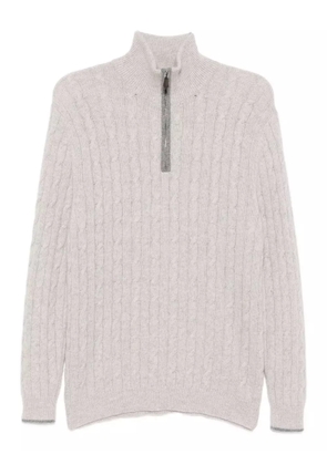 N.Peal Albemarle jumper - Neutrals