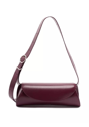 Jil Sander leather shoulder bag - Purple