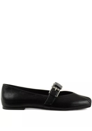 Ba&Sh Cherkane buckle ballet flats - Black