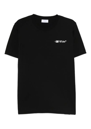 Off-White logo-detail T-shirt - Black