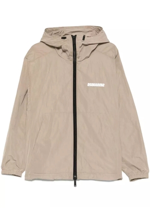 DSQUARED2 hooded jacket - Neutrals