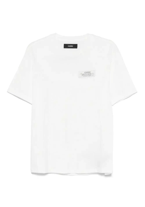AMIRI logo-patch T-shirt - White