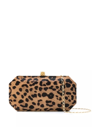Tyler Ellis Perry small clutch - Brown