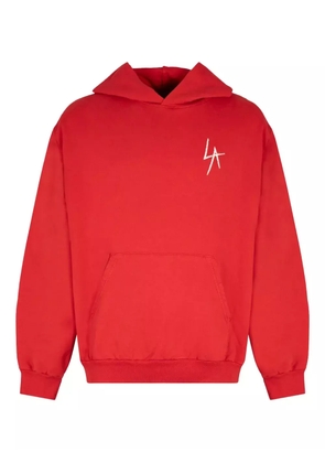 Local Authority logo-embroidered hoodie