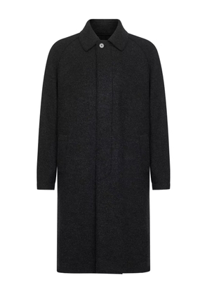 Harris Wharf London raglan-sleeve wool coat - Blue
