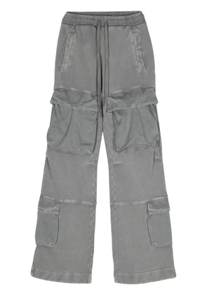 ENTIRE STUDIOS Utility mid-rise track trousers - Grey