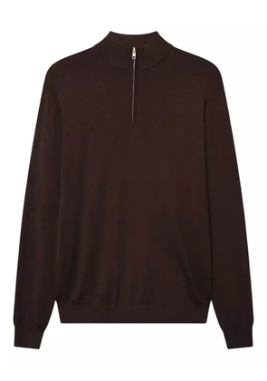 Les Deux Greyson half-zip jumper - Brown