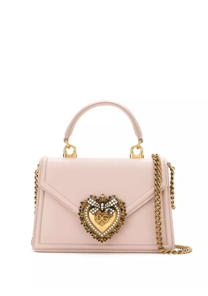 Dolce & Gabbana small Devotion tote bag - Pink