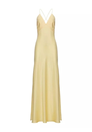 IL VOLO Muse spaghetti-strap maxi dress - Yellow