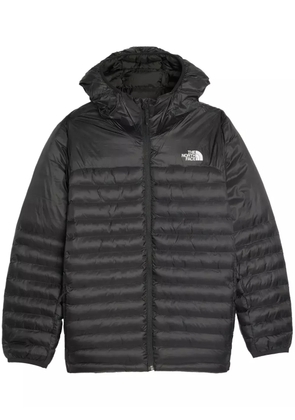 The North Face logo-print padded jacket - Black