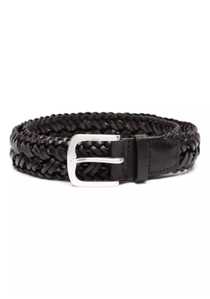 Orciani Coloring braided-leather belt - Brown