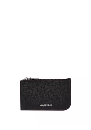 Alexander McQueen leather wallet - Black
