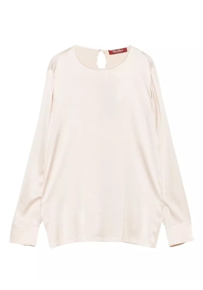 Max Mara long sleeve blouse - Neutrals