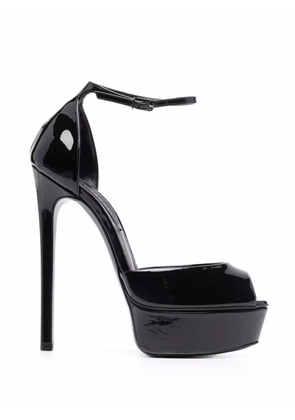 Casadei Flora stiletto sandals - Black