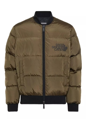 DSQUARED2 Easy bomber jacket - Green