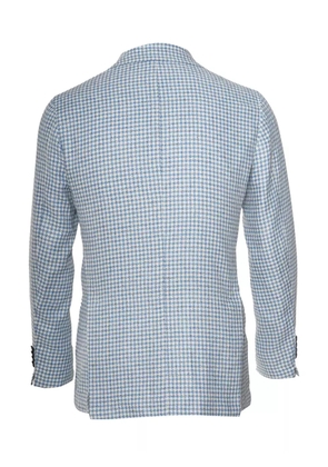 SARTORIO NAPOLI houndstooth blazer - Blue