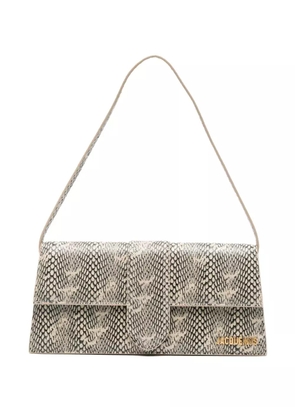 Jacquemus snakeskin shoulder bag - Neutrals