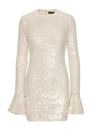 ROTATE BIRGER CHRISTENSEN sequin mini dress - Neutrals