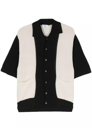 Winnie NY colourblock knitted shirt - Neutrals